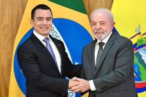 Noboa felicita a Lula por su victoria en Brasil y ambos presidentes destacan la cooperación regional